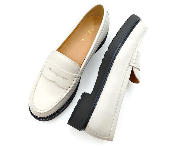 F33RAL ラギットソールローファー